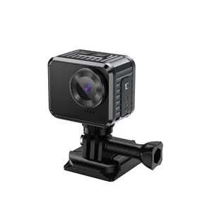 Mới Chuyên Nghiệp 5 Mét Cơ Thể Ngoài Trời Không Thấm Nước Wifi 30fps Mini Video Vlog Cam 4K Thể Thao Hành Động Máy Ảnh Với IPS Màn Hình