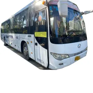 Высокое качество 53 пассажира 100 км/ч дизельные двойные двери Подержанный городской школьный автобус для продажи