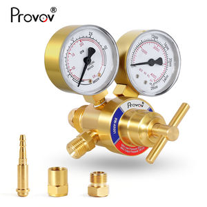 Regulador de Presión de 4000 psi 28000 kPa para Soldadura TIG MIG, Pequeño y Portátil, Conexión Trasera CGA580, Regulador de Gas Argón CO2 - Product Image 4