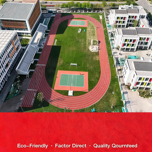 Piste de course en caoutchouc in situ pour stade, 15 mm, haute performance, qualité export pour l'Europe, projets écologiques - Product Image 3