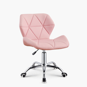 Silla de taburete de corte de pelo de barbería hidráulica de estilo de peluquería giratoria de altura ajustable con ruedas - Product Image 2