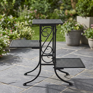 Elegante maceta de metal organizada con estantes Belleza verde para la maximización del espacio del hogar para especias - Product Image 4