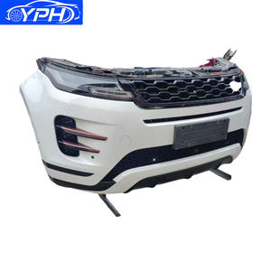 Conjunto de cubierta de parachoques delantero para Land Rover Range Rover <span class=keywords><strong>Velar</strong></span> 2017-2023 modelo con rejilla faro tanque de agua soporte de radiador - Product Image 4