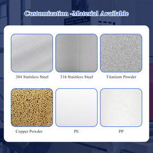 Nuevo <span class=keywords><strong>Filtro</strong></span> Poroso Lavable de Acero Inoxidable Sinterizado Huahang de 10 Micras con Conexión Roscada, Resistente a Altas Temperaturas, Industrial - Product Image 6