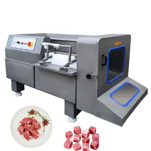 Đông Lạnh Thịt Gà Dicing Máy Đa Chức Năng Đông Lạnh Thịt Tươi Cube Dicer Cắt Dicing Máy