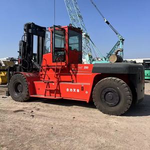 איכות גבוהה בשימוש 25 טון כבד מלגזה משאית cpcd250 מיצובישי tcm מיכל קלמר טיפול וולוו מנוע דיזל - Product Image 1