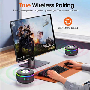 ลำโพงกันน้ำ IPX7 สำหรับอาบน้ำ พร้อมไฟ RGB และนาฬิกา LED สำหรับห้องน้ำและกลางแจ้ง เครื่องรับสัญญาณเสียงไร้สาย BT - Product Image 5