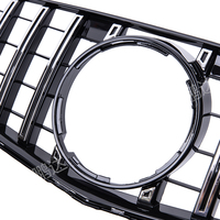 Calandre avant pour Classe C W204, argentée, ABS, neuve, compatible avec les modèles Classe C 2007-2014