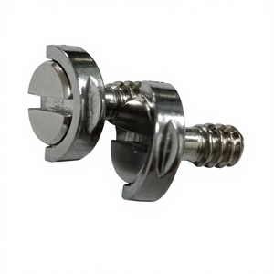 Cacciavite a Testa Piatta in Acciaio Inox CNC con Anello Autoperforante OEM 1/4\" e 3/8\" Bullone per Fotocamera - Product Image 4
