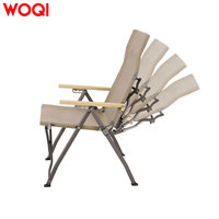 Chaise pliante portable en aluminium léger WOQI, sac à main, chaise de plage, de jardin, de salle à manger, de gym, pour l'extérieur, le camping, la plage, la salle à manger, la salle de sport.