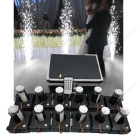 Batterie à 12 canaux, tir rapide, télécommande sans fil, fontaine froide intérieure, pyrotechnique, Machine Pyro, système de tir de feux d'artifice