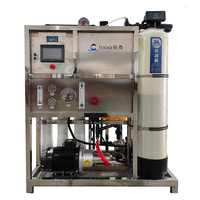 Peralatan Desalinasi Air Laut Reverse Osmosis 500 L/H dengan PLC dan Pompa