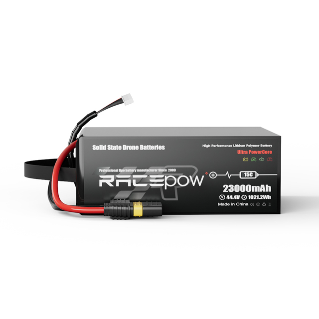 Racepow HV 23Ah 28Ah 30Ah 36Ah 40Ah 6s 8s 12s 14S 18S Semi Solid State Battery for Drone UAV Fixed-wind Vtol Multirotor
