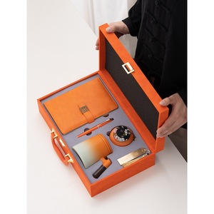 Regalos Promocionales IStapromo para Vender en Línea, Sets de Regalo Corporativos para Empresas con Logotipo, Cuaderno A5, Bolígrafo, Taza de Café, Marcador, Set de Regalo - Product Image 4