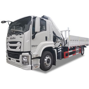 شاحنة رافعة إيسوزو عالية الجودة 8 طن 4*2 بقوة 205 حصان قيادة يسرى مع ذراع قابل للطي - Product Image 3