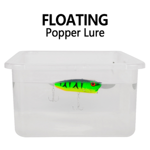 <span class=keywords><strong>AliEXPRESS</strong></span> Vente Flash 11g 7.3cm Leurre flottant ABS Popper Walker Wobbler pour la pêche au brochet et au black-bass, Leurre dur - Product Image 6