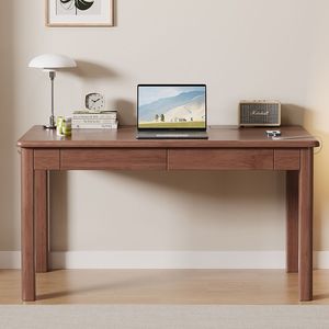 Escritorio de Madera Maciza para Oficina o <span class=keywords><strong>Sala</strong></span> de <span class=keywords><strong>Estudio</strong></span> - Product Image 2