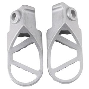 GOOFIT Repose-pieds en aluminium de 10 mm pour moto, pédale de remplacement pour moto tout-terrain Taotao 50cc 70cc <span class=keywords><strong>90cc</strong></span> 110cc 125cc - Product Image 1