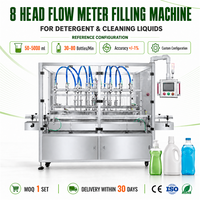 Machine de remplissage automatique ZXSMART à 8 têtes pour détergent, shampoing, savon liquide pour les mains et liquides de nettoyage