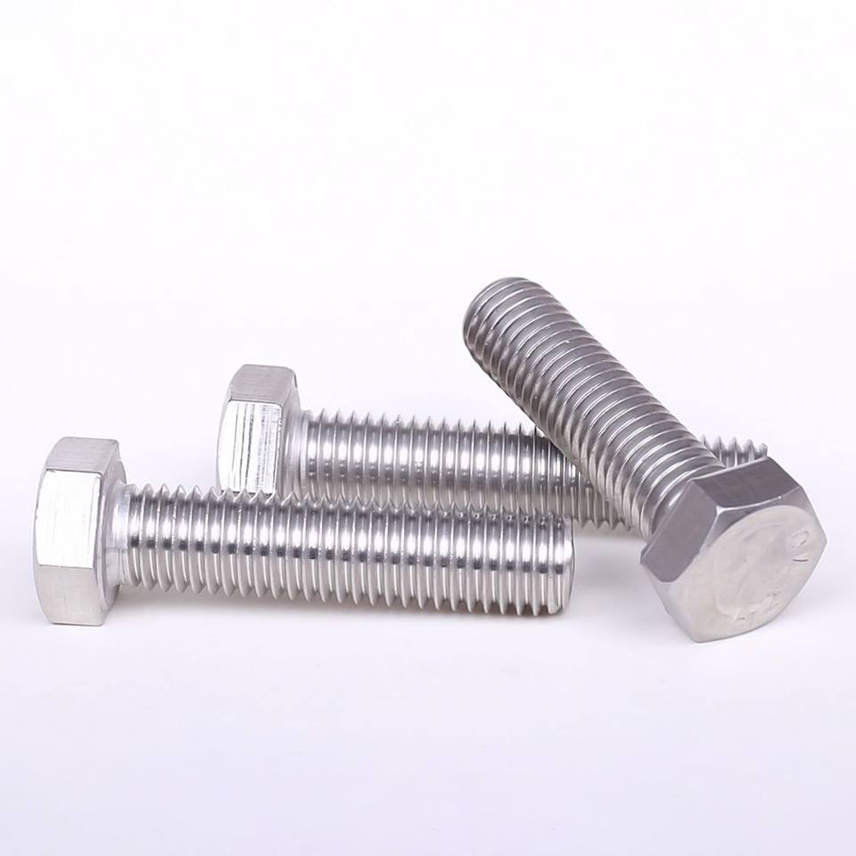Stainless Steel Hex Head Bolts Fully Threaded Metric Fasteners for ...