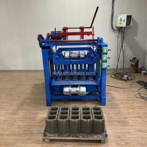 Máquina automática de fabricación de arena y plástico fácil de operar, molde de ladrillos de hormigón de bloque hueco Manual - Product Image 2