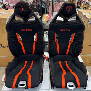 Coppia di Sedili Super Sport Personalizzabili per <span class=keywords><strong>Lamborghini</strong></span> EVO STO Huracan, Opzioni in Pelle e Cuciture Disponibili 4T3882023 - Product Image 6