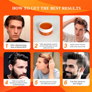 Gel coiffant professionnel unisexe personnalisé pour une tenue forte et texturisante 100g Vegan Échantillon <span class=keywords><strong>test</strong></span> - Product Image 2
