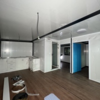 Maison Modulaire Préfabriquée de Luxe pour Logement Annexe, Portable, 2 Chambres, Extensible, Conteneurisé, Pod de Vie de Jardin, Maison de Campagne