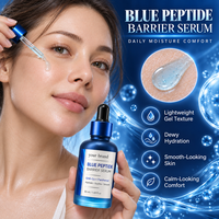 Produits de soin de la peau coréens en marque privée, GMP ISO 22716, ampoule de peptide GHK-Cu, collagène, réparation de la barrière cutanée, sérum pour le visage