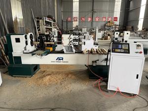 <span class=keywords><strong>Tour</strong></span> <span class=keywords><strong>à</strong></span> <span class=keywords><strong>bois</strong></span> CNC <span class=keywords><strong>à</strong></span> servomoteur <span class=keywords><strong>à</strong></span> 2 broches certifié CE AR1530 1520 1516 1512 pour pièce de 300mm de diamètre 1500mm - Product Image 2