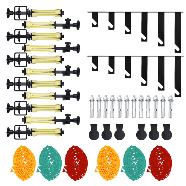 Selens Multi-Size 1/3/4/6 Rollers Wall Mount Manual Background Support Lifting for Photography Studio Seamless Background Paper