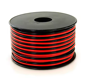 2468 Flexible claro transparente CCA altavoz de cobre estañado desnudo doble Cable de Audio Cable sistema de sonido Motor iluminación - Product Image 5