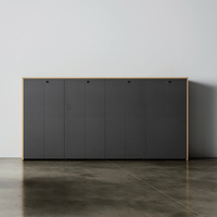 Mobilier de direction de haute qualité table en bois massif cadre en acier ordinateur de gestion bureau de luxe