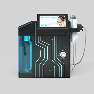 Appareil de soin du visage à l'eau oxygénée pour le lifting, l'hydratation et le blanchiment de la peau, équipement de spa 4 en 1, appareil facial hydro-oxygène - Product Image 1