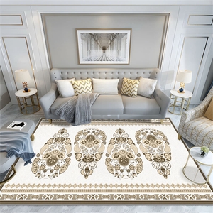 <b>Eid</b> <b>Gift</b> Prayer Rug Eco Friendly Anti-Slip Polyester 6mm Pile Height Machine Washable Soft Skin Friendly Anti-Bacterial - Product Image 2