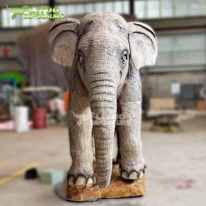 リアルサイズ人工アニマトロニック動物リアルな象モデル販売 - Product Image 3
