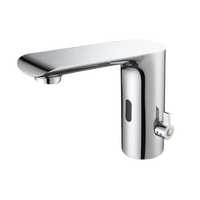 Robinet d'eau automatique à infrarouge, mitigeurs de lavabo pour la cuisine, la salle de bains ou l'évier, accessoires tactiles, mains libres