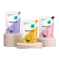 Fabricant de pochettes à bec verseur pour lessive, OEM ODM, logo personnalisé, emballage de pochettes à bec verseur pour savon liquide et shampoing