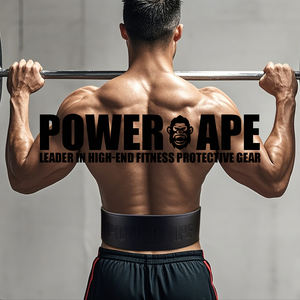 Fuerte cinturón de levantamiento de pesas ajustable para uso unisex-Cinturón de gimnasio y entrenamiento para sentadillas, levantamiento de pesas con soporte para espalda - Product Image 3