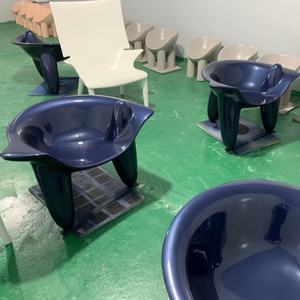 Nórdico artístico Irregular forma FRP solo respaldo tres patas <span class=keywords><strong>Nirvana</strong></span> silla personalizada moderna decoración del hogar asientos - Product Image 5