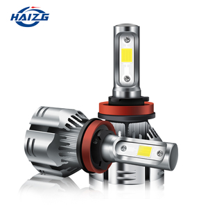 HAIZG - Faros Delanteros LED para Automóvil, Modelo <span class=keywords><strong>R11</strong></span>, COB 6000k 15000lm, Bombilla LED para Faros Delanteros H4 H11 H7 - Product Image 2