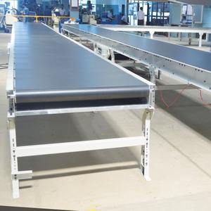 Truelisort New Stainless Steel Rubber <strong>Belt</strong> <strong>Conveyor</strong> with Motor Adjustable <strong>Speed</strong> Durable for Logistics Warehouse Food Manufacture - Product Image 6