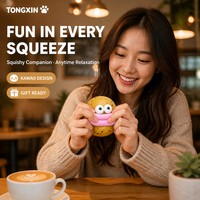 Jouet à presser anti-stress TPR en forme de pomme de terre au fromage, drôle, extensible, à rebond lent, nouveauté, cadeau mignon, sensoriel TONGXIN