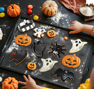 In acciaio inossidabile pipistrello zucca fantasma ragno gatto cioccolato fatto da te Set di stampo per <span class=keywords><strong>biscotti</strong></span> di <span class=keywords><strong>Halloween</strong></span> Cookie Cutter per pasticceria strumenti - Product Image 4