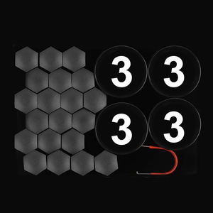 <span class=keywords><strong>Tapacubos</strong></span> de rueda duraderos para tesla modelo 3, producto de fábrica de China, de aluminio ABS, círculo negro - Product Image 5