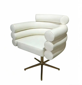 High-Density Foam Barber Chair Modern <b>Salon</b> <b>Stool</b> Thick Synthetic Leather Portable Rolling Operation Spa Cutting Base for Beauty - Product Image 4