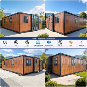 Casa Contenedor Modular Expandible de 20 y 40 Pies con Marco de Rotura Térmica PA66, 2 Dormitorios, 1 Baño, Pequeña, Móvil y Apilable, Tipo Bungalow - Product Image 4