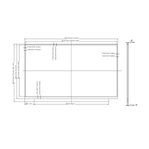 โมดูลจอแสดงผล TFT LCD ขนาด 15.6 นิ้ว BOE 1920x1080 รุ่น NV156FHM-N48 สำหรับแล็ปท็อป 60Hz 250cd/<span class=keywords><strong>m</strong></span>² - Product Image 6
