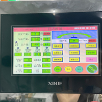 Machine à emballer pliante automatique de gant en plastique jetable machine à emballer blanche de gants de main de nourriture de PE