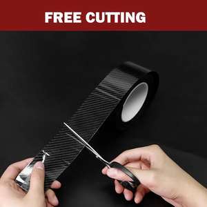 Carbon Fiber Car Anti- Self Adhesive Protection Film Sticker for Auto <b>Exterior</b> <b>Accessories</b> - Product Image 3